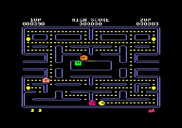 Pac-Man (UK) (1986) (PD) [T and T] screen shot game playing